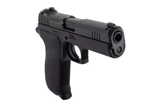SIG Sauer P210 carry 9mm pistol features a 4.1 inch barrel